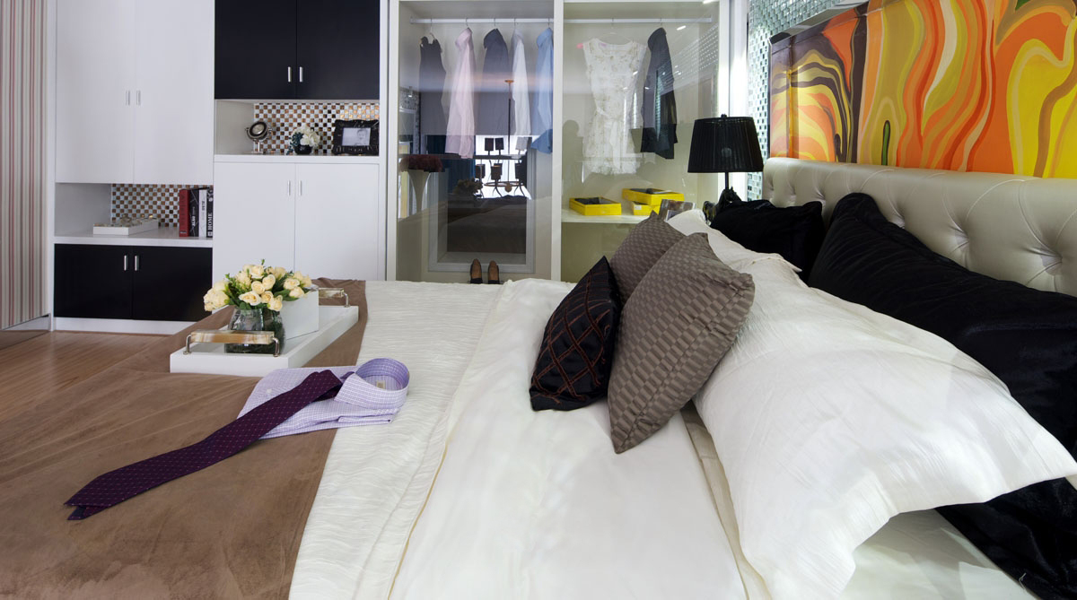 龍湖九里晴川-現(xiàn)代簡(jiǎn)約-臥室設(shè)計(jì)效果圖