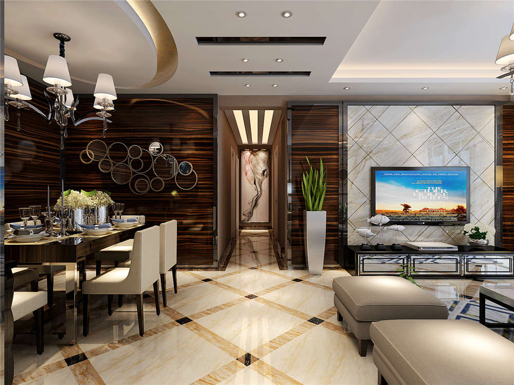 龍湖九里晴川-現(xiàn)代簡約-臥室設(shè)計效果圖