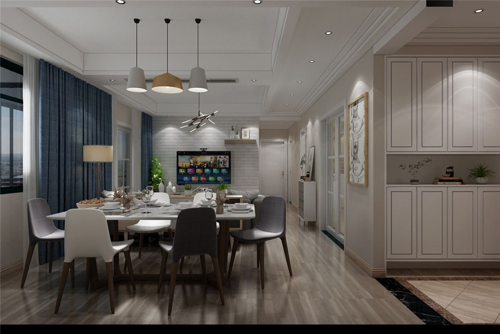 龍湖九里晴川-現(xiàn)代簡約-臥室設計效果圖