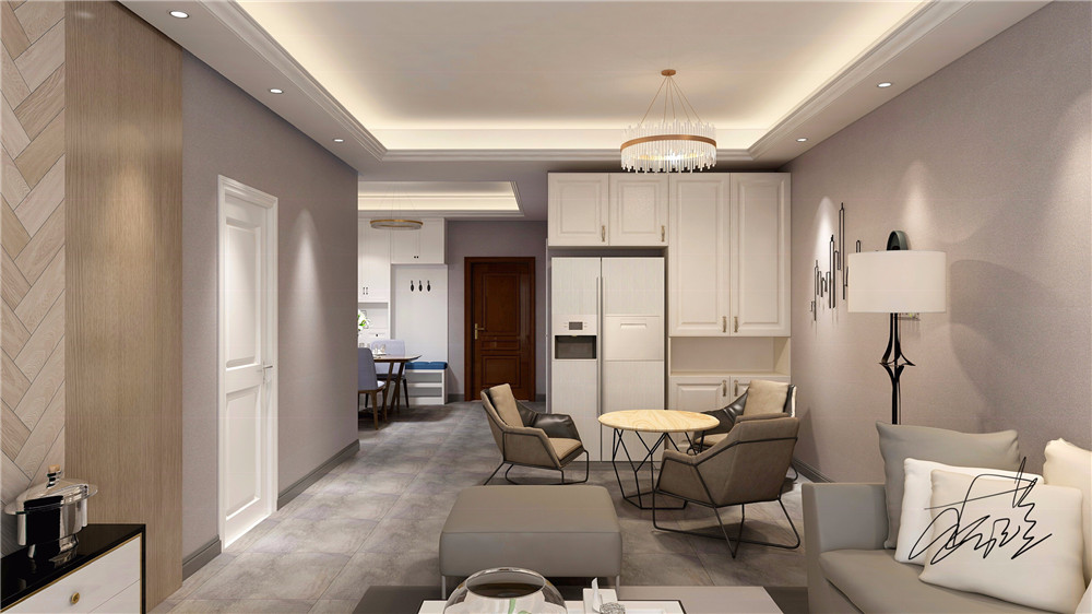 龍湖九里晴川-現(xiàn)代簡約-臥室設(shè)計(jì)效果圖