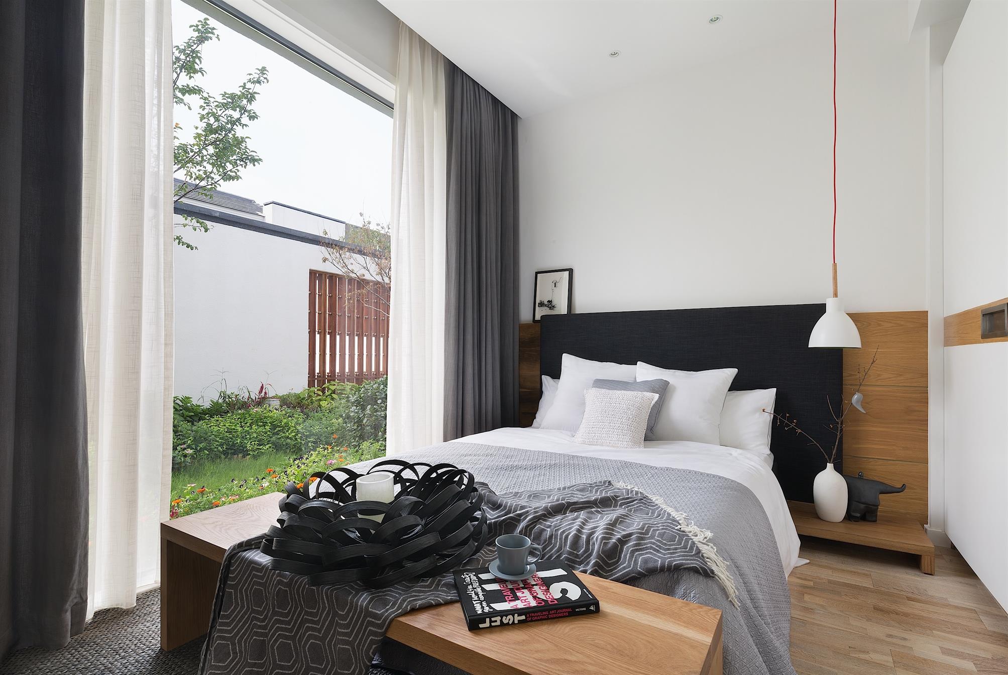 龍湖九里晴川-現(xiàn)代簡約-臥室設計效果圖